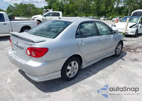 2005 Toyota Corolla S z USA, uszkodzony, nr VIN 1NXBR32E35Z417181